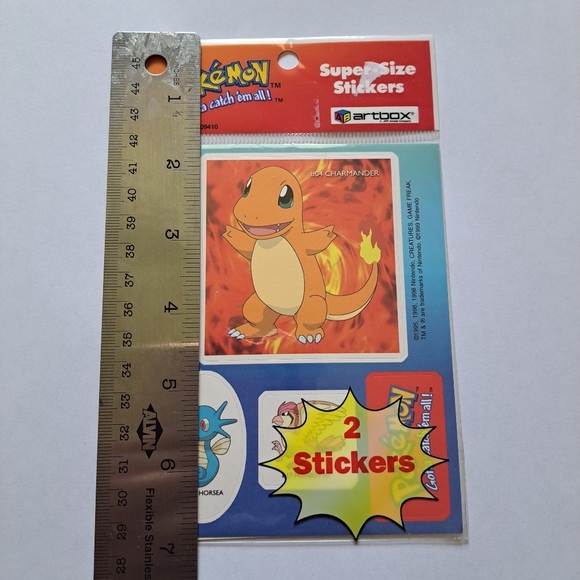 Pokemon vintage art box sticker pack - Picture 3 of 3